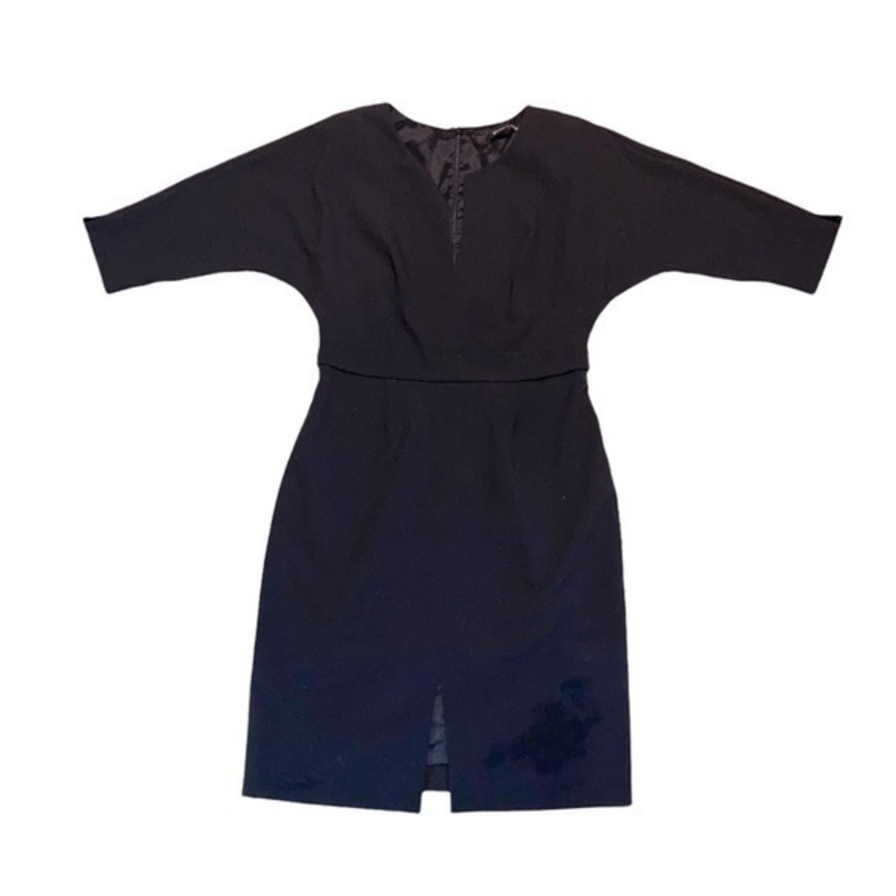 Black halo black sheath dress